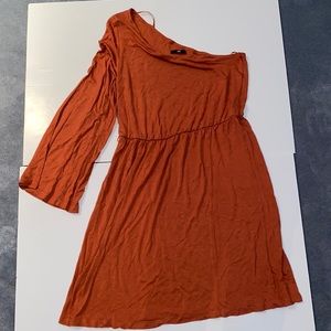 H&M ORANGE DRESS L